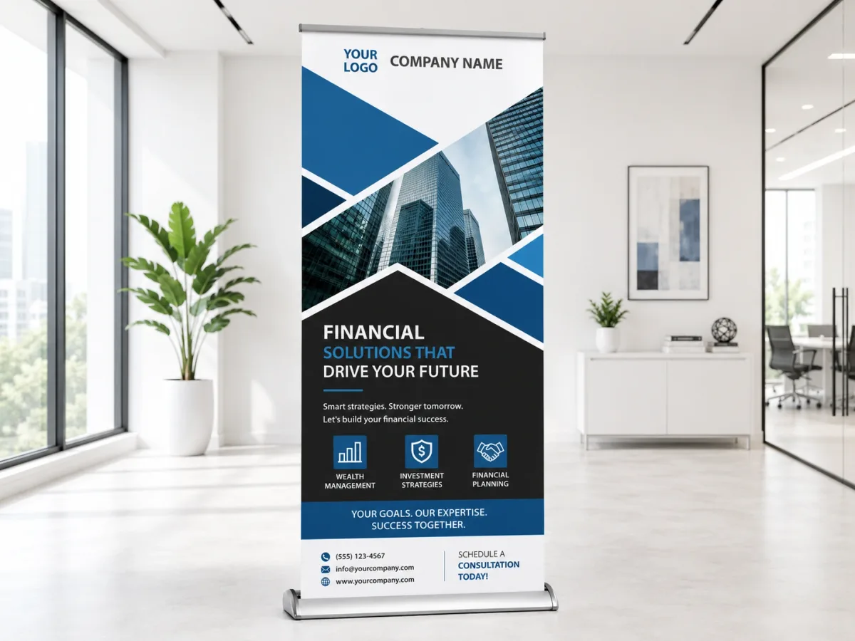 Premium Retractable Banner Stands