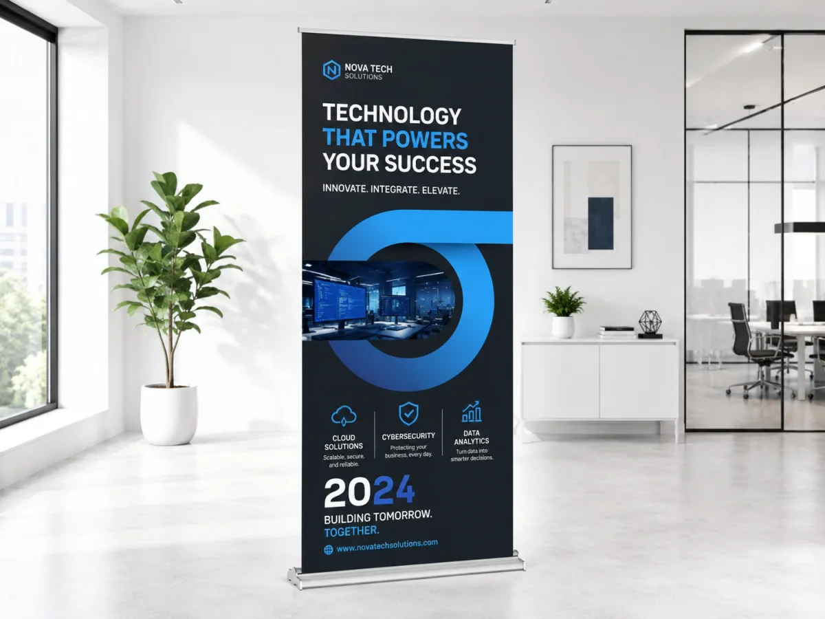 Deluxe Retractable Banner Stands