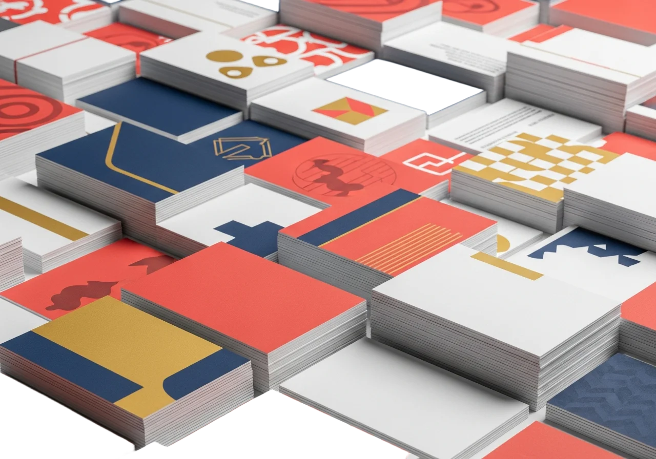 Professional print products showcase