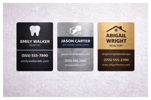 Metal Business Cards